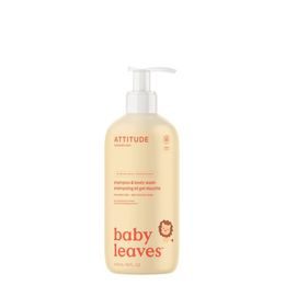 ATTITUDE Baby leaves Dětské tělové mýdlo a šampon (2 v 1)