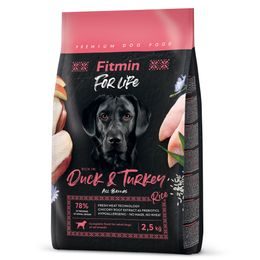 Fitmin For Life Duck & Turkey krmivo pro psy Hmotnost: 2.5 kg