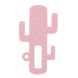 Minikoioi Kousátko silikonové Kaktus - Pink