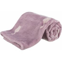 Trixie LILLY plyšová deka, 70 x 50 cm, starorůžová