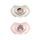 Canpol babies set symetrických silikonových dudlíků 0-6m BONJOUR PARIS růžový