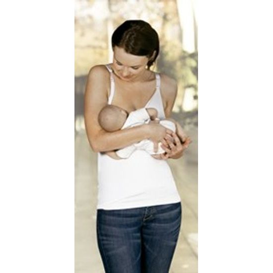 Carriwell Košilka bezešvá stahovací s klipem ke kojení
