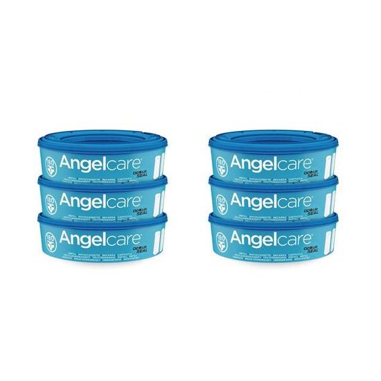 Angelcare Koš na pleny Dress Up + 1 kazeta + náhradní kazety 6 ks