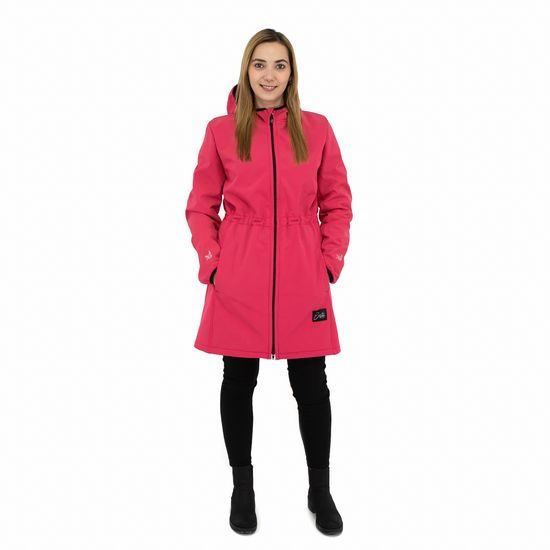 ESITO Jarní dámská parka Elega Pink - XS / růžová