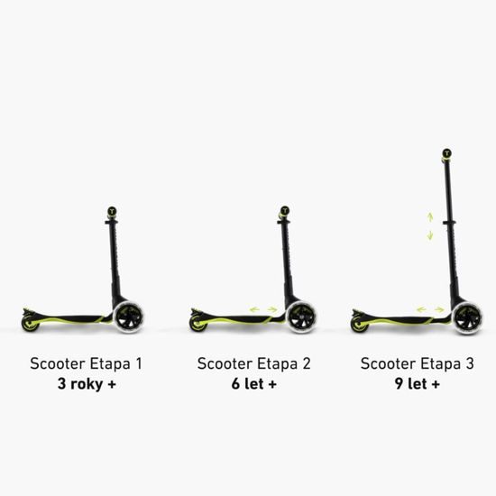 smarTrike Xtend Scooter lime