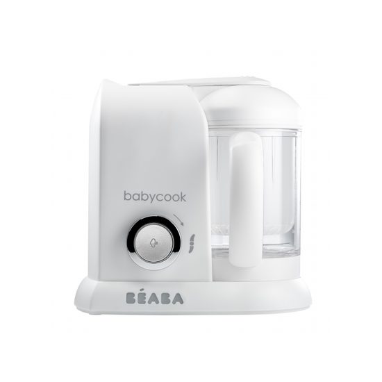 Beaba Parní vařič + mixér BABYCOOK White Silver limitovaná edice