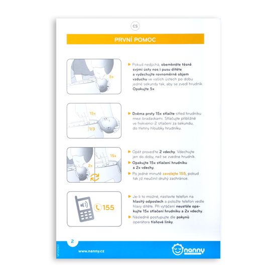 Jablotron Nanny monitor dechu BM-02