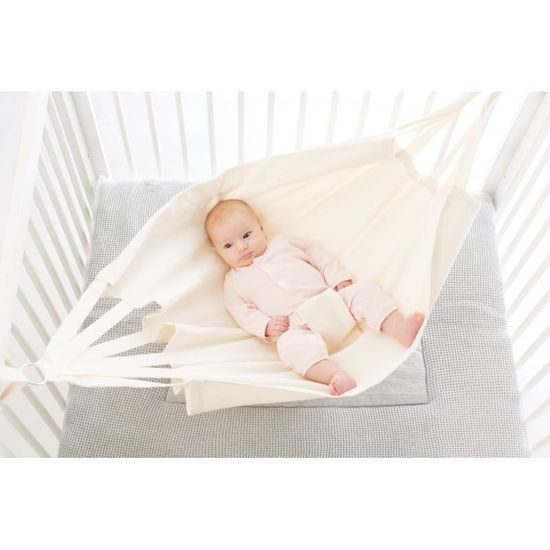 Baby Hammock závěsné houpací lůžko pro miminko col. 200 cream