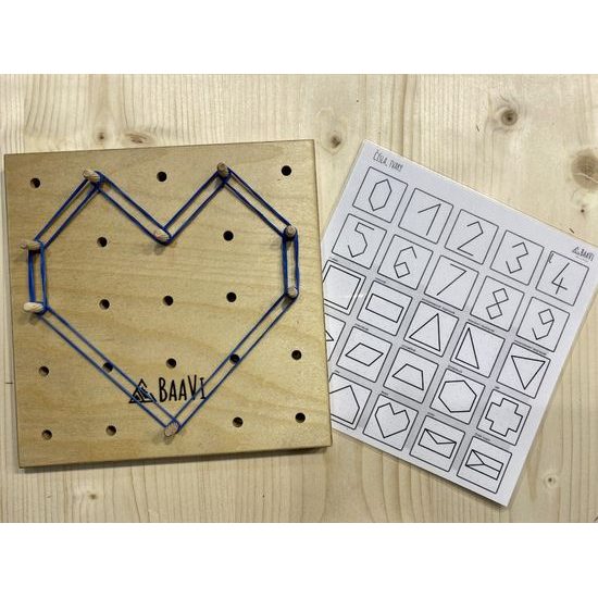 BaaVi Geoboard motorická hra