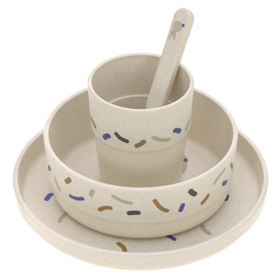 Lässig Dish Set PP/Cellulose Little Mateys royal blue