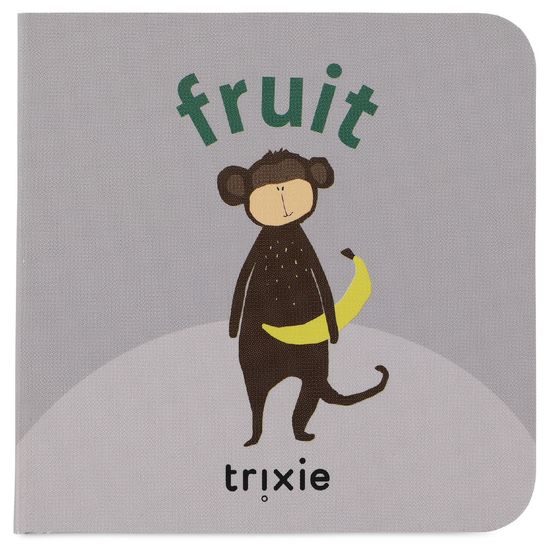 Trixie Malá knihovna Trixie Baby 4 ks knížek - oblečení/ovoce/dopravní prostředky/hudební nástroje