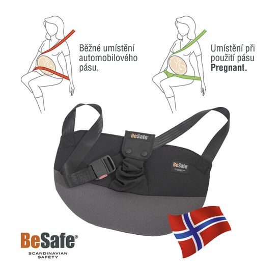 BeSafe Pregnant pás do auta