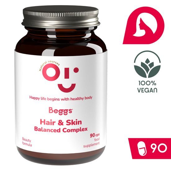 Beggs Balanced hair&skin COMPLEX (90 kapslí)