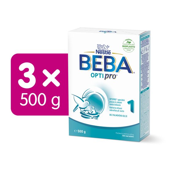 BEBA 3x OPTIPRO® 1 (500g)