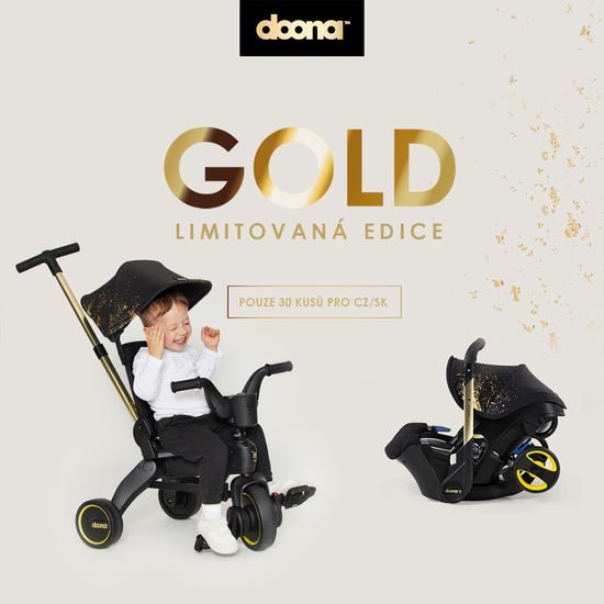 DOONA Tříkolka Liki GOLD Limited Edition