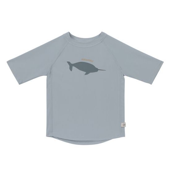 Lässig Splash Short Sleeve Rashguard whale light blue 19-24m