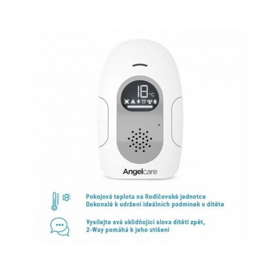 Angelcare AC110 Audio chůvička + koš na pleny Classic + 1 kazeta