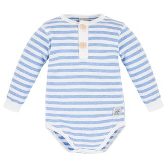 Makoma Body "polo" dlouhý rukáv Greco BLUE STRIPES