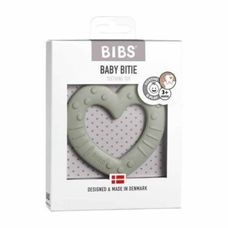 BIBS Baby Bitie kousátko Heart Sage