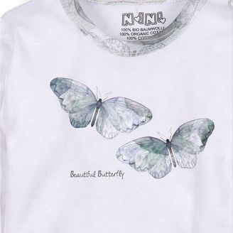 NINI Body dlouhý rukáv Butterfly VZOROVANÉ