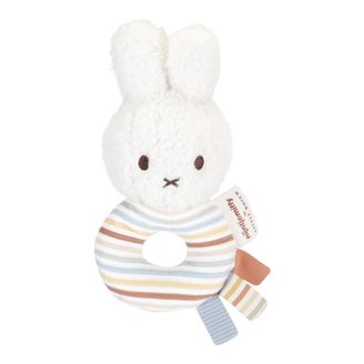 Little Dutch Chrastítko králíček Miffy Vintage Proužky