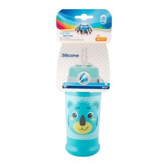 Canpol babies Tréninkový hrníček Cute Animals 320ml (6m+) - KOČIČKA