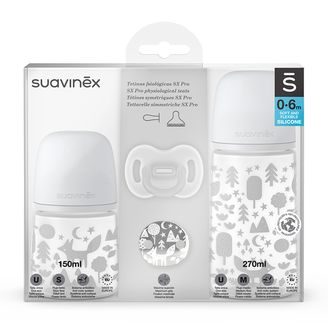 Suavinex Wonder Klip na dudlík Whitecap Gray