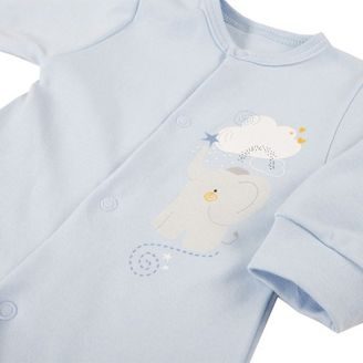 Lili Royal Baby Overal s volánkem Silver dots BÍLÁ