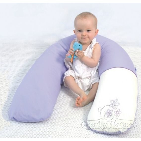 BabyMatex Kojící polštář Relax Jersey (R51) RŮŽE