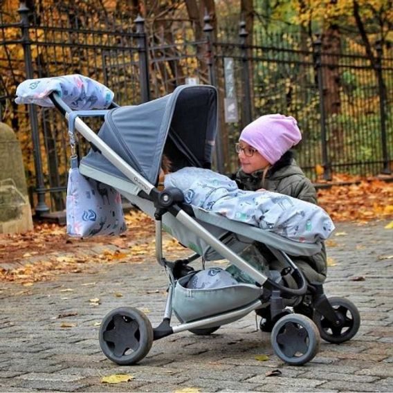 Makaszka Organizér na kočárek WOODLAND