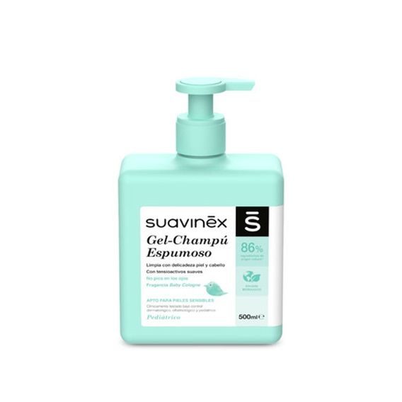 Suavinex Pěnový gel - šampon s vůní Baby Cologne 500ml