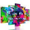 5-dielny obraz pop-art abstrakcia oka