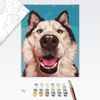 Maľovanie podľa čísiel portrét psa