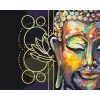 Maľovanie podľa čísiel pokojný Budha