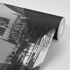 Samolepiaca tapeta čiernobiely nemecký Kolín v pop art štýle