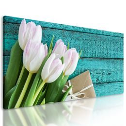 Obraz pôvabná kytica tulipánov