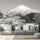 Fototapeta čiernobiela Fuji v objatí japonskej prírody