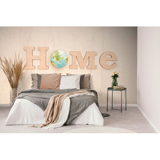 Samolepiaca tapeta minimalistický nápis Home