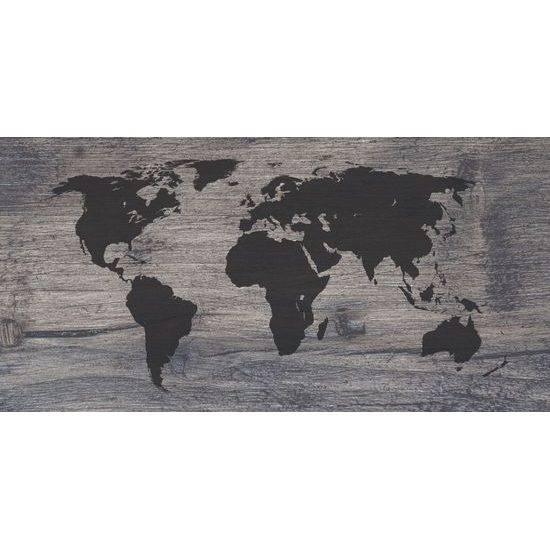Obraz na korku umelecká mapa sveta