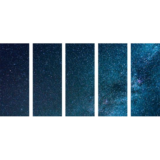 5-dielny obraz nekonečný vesmír