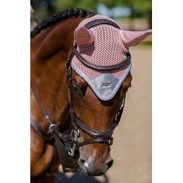 Čabraka na uši Equestrian Stockholm Pink crystal