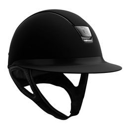 Jezdecká helma Samshield Miss Shield Shadowmatt 5SW chrome black 2.0
