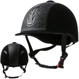 Jezdecká ochranná helma Choplin Aero Shiny VG1