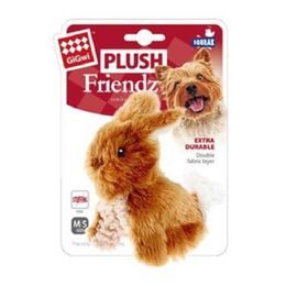 Hračka pro psa GiGwi Plush Friendz králíček hnědý plyš