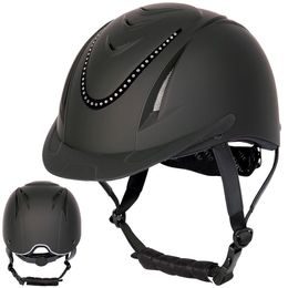 Jezdecká ochranná helma HH Chinook Crystal