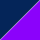 tmavě modrá/fialová