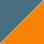 denim/orange