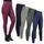 Jeggings HKM MESH Style Silikon Grip sed dámské OUTLET