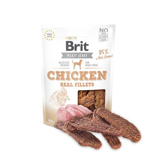 Pamlsek Brit Jerky 80g