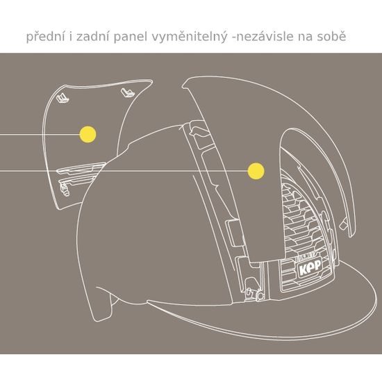 Jezdecká ochranná helma KEP Cromo 2.0 Textile/Polish